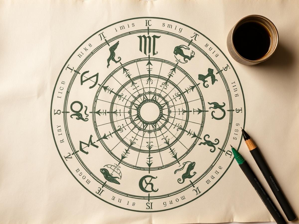 Doğum Haritası Nasıl Okunur? Başlangıç Rehberi — AstroVlogs astroloji yazısı kapak görseli